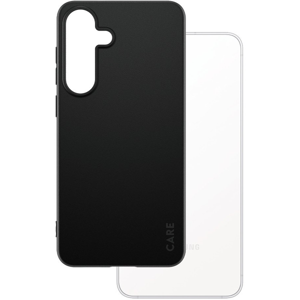 PanzerGlass CARE by ® TPU Case Black Samsung Galaxy S25 FE 5G mobiltelefon etui Cover