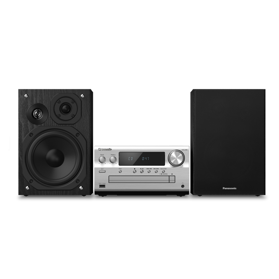 Panasonic SC-PMX802E-S Sztereó Micro Hifi Ezüst/Fekete (SC-PMX802E-S)