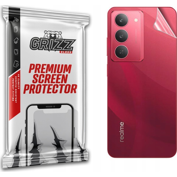 Folia na tył GrizzGlass SatinSkin do Realme 14x