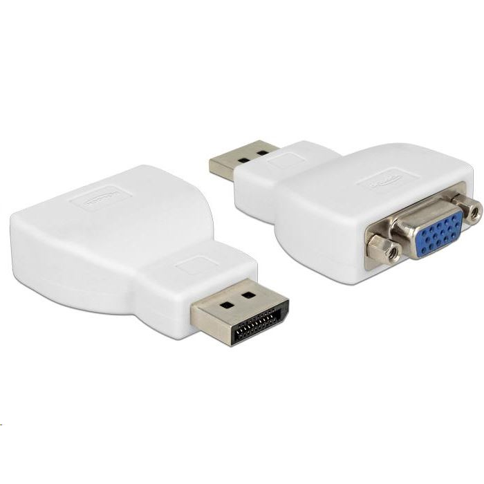 DeLock 65568 DisplayPort apa -> VGA anya adapter fehér (65568)