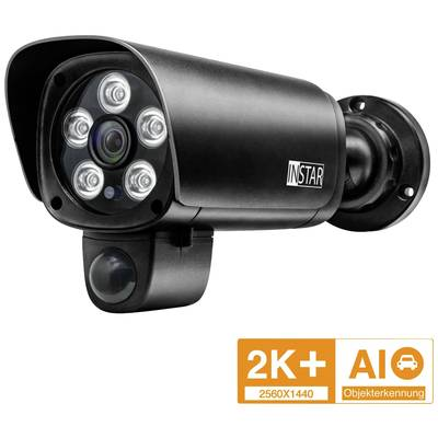 INSTAR IN-9408 2K+ LAN/WLAN schw. (101664) WLAN IP Megfigyelő kamera 2560 x 1440 pixel (101664)