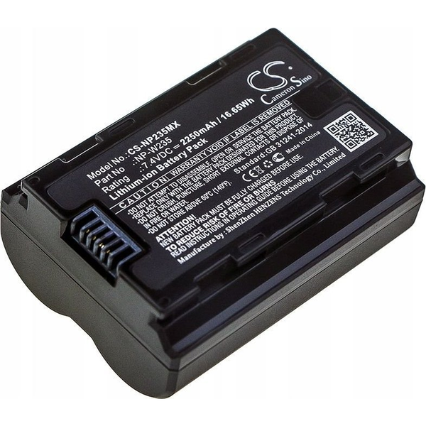 Akumulator Cameron Sino Akumulator Bateria Typu Np-w235 / Npw235 Do Fuji Fujifilm