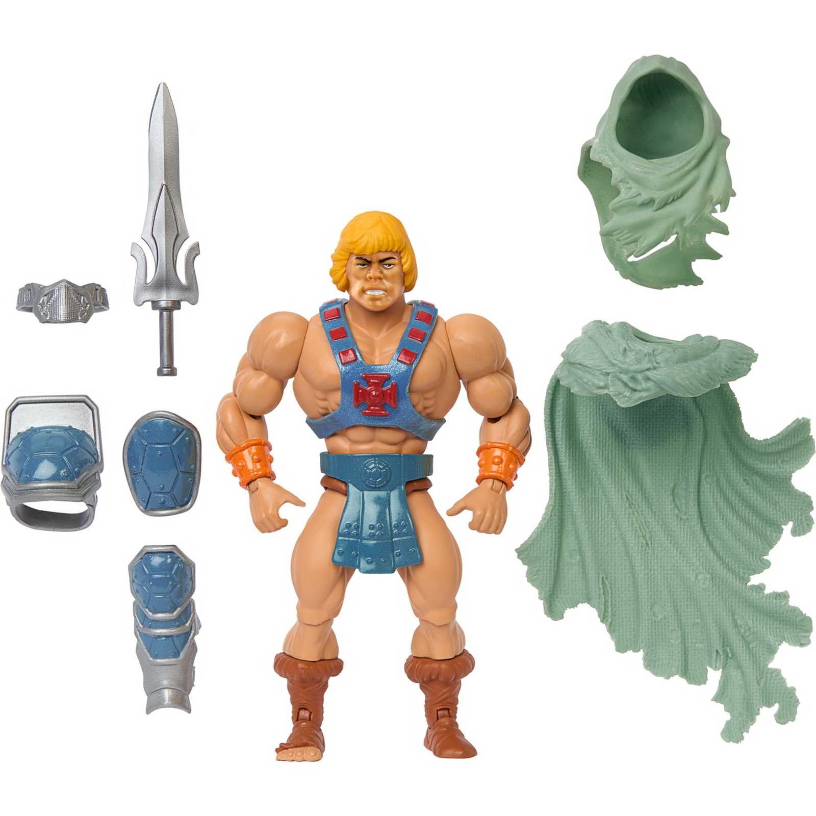 Mattel HTH18 Masters of the Universe Origins Turtles of Grayskull Stealth Ninja He-Man játékfigura (HTH18)