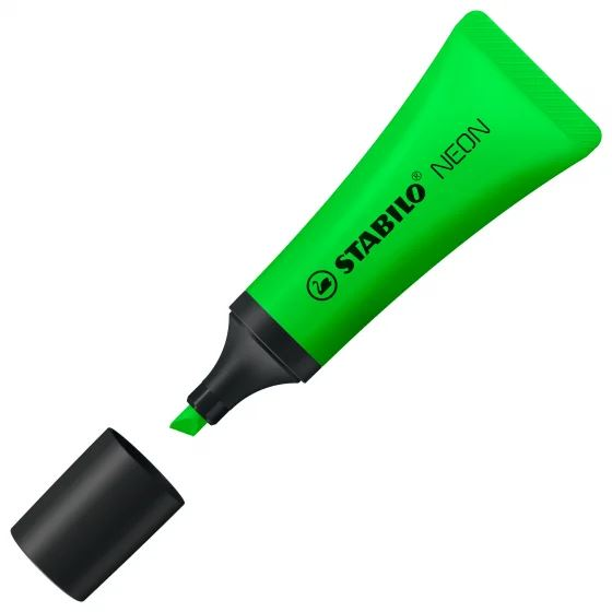 STABILO NEON speedmarker 1 stk Mejselspids Grøn