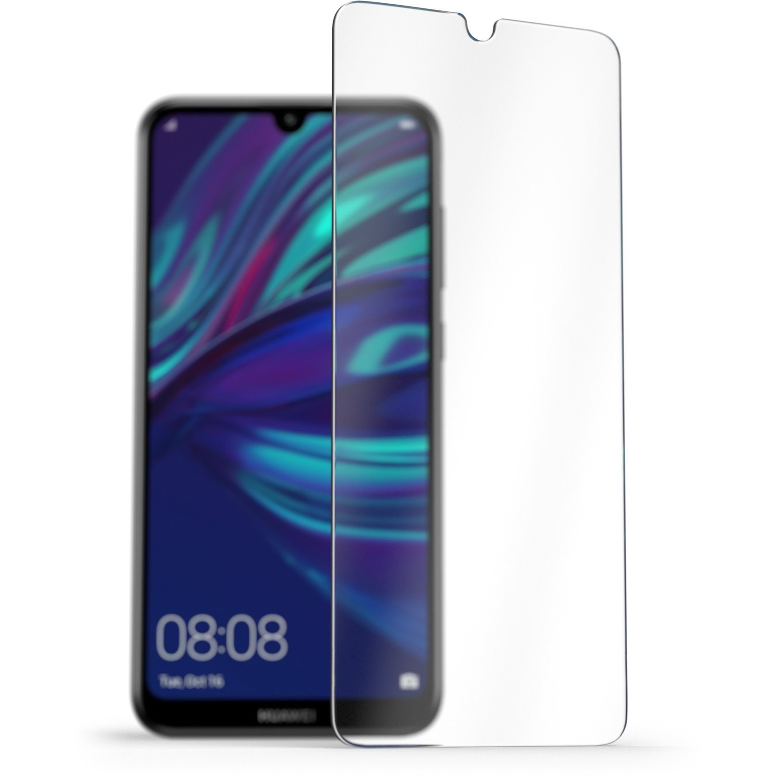 AlzaGuard Case Friendly Glass Protector Huawei Y7 (2019) 2.5D üvegfólia (AGD-TGC0138)