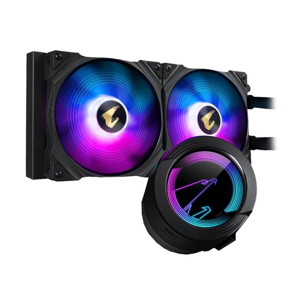 GIGABYTE AORUS WATERFORCE 280 Processor Alt-i-en væskekøler Sort