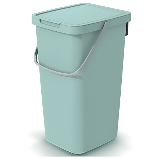 WASTE BIN SOFT GREEN 25L