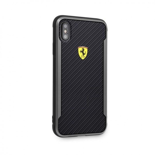 Ferrari SF Racing iPhone XS Max tok fekete (FESPCHCI65CBBK)