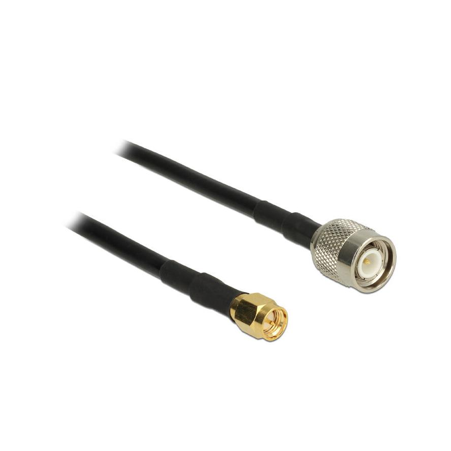 KAB Delock 89507 Antenna Cable TNC Plug > SMA Plug RG-58 C/U 10 m (89507)