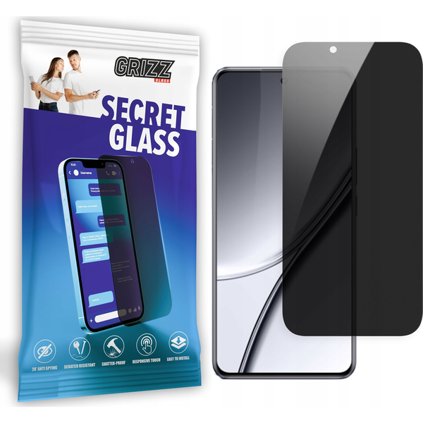  GrizzGlass Szkło prywatyzujące GrizzGlass SecretGlass do Realme GT5