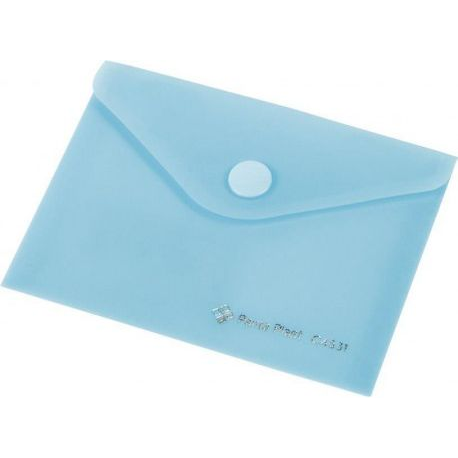 PantaPlast Mapa z gumbom Focus, A5, modra *****
