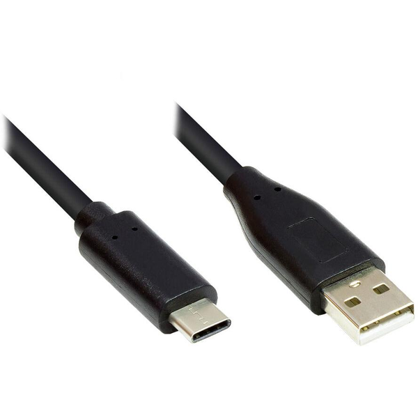 Good Connections USB2.0 Kabel   A-C schw. 3m