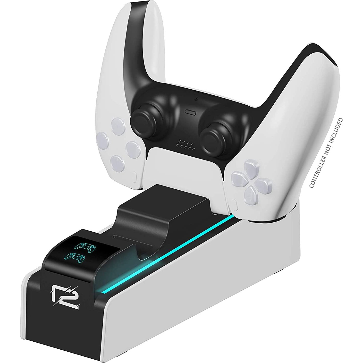 ready2gaming PS5 DualSense Töltőállomás - Fehér / Fekete (R2GPS5CHARGINGWHT)