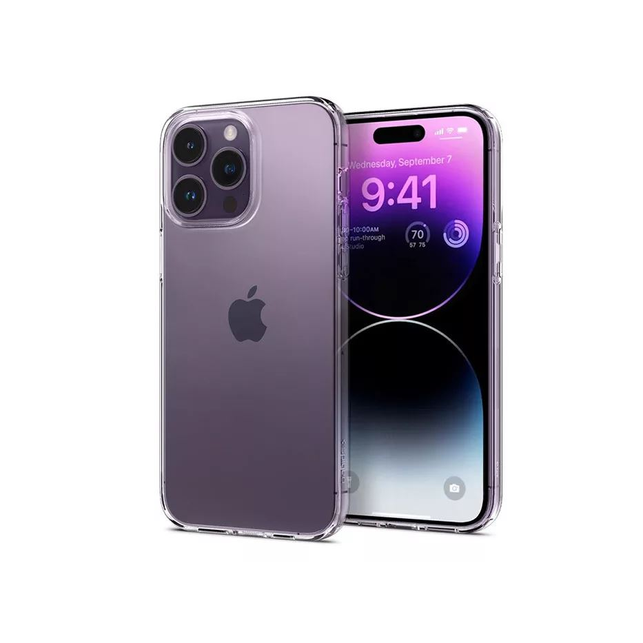 Spigen Liquid Crystal Apple iPhone 14 Pro ütésálló hátlap tok átlátszó (SP0187) (SP0187)