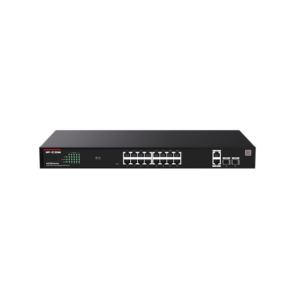 IP-COM G2220P-16-250W 18GE+2SFP Cloud Managed PoE Switch