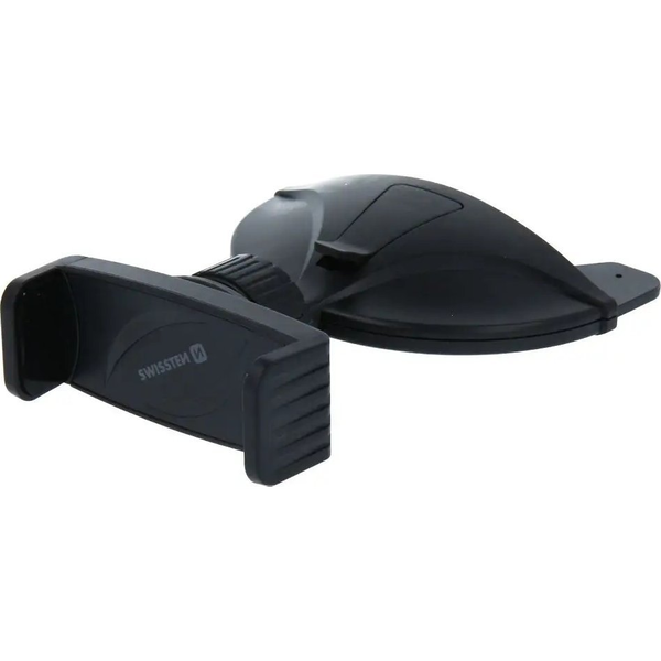 Soporte Para Teléfono Coche S-grip Swissten Al Lector Cd Gira 360??° - Negro