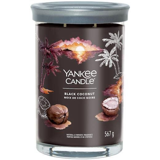 YANKEE CANDLE Signature 2 kanóc Black Coconut 567 g (5038581142906)
