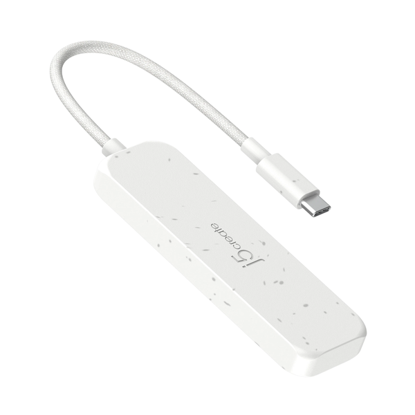j5create JCH341EW USB 3.2 Gen 1 (3.1 Gen 1) Type-C 10000 Мбит/с Бяла
