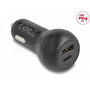 Delock autós töltő USB Type-C PD 3.0 és USB Type-A 32 W (64329)