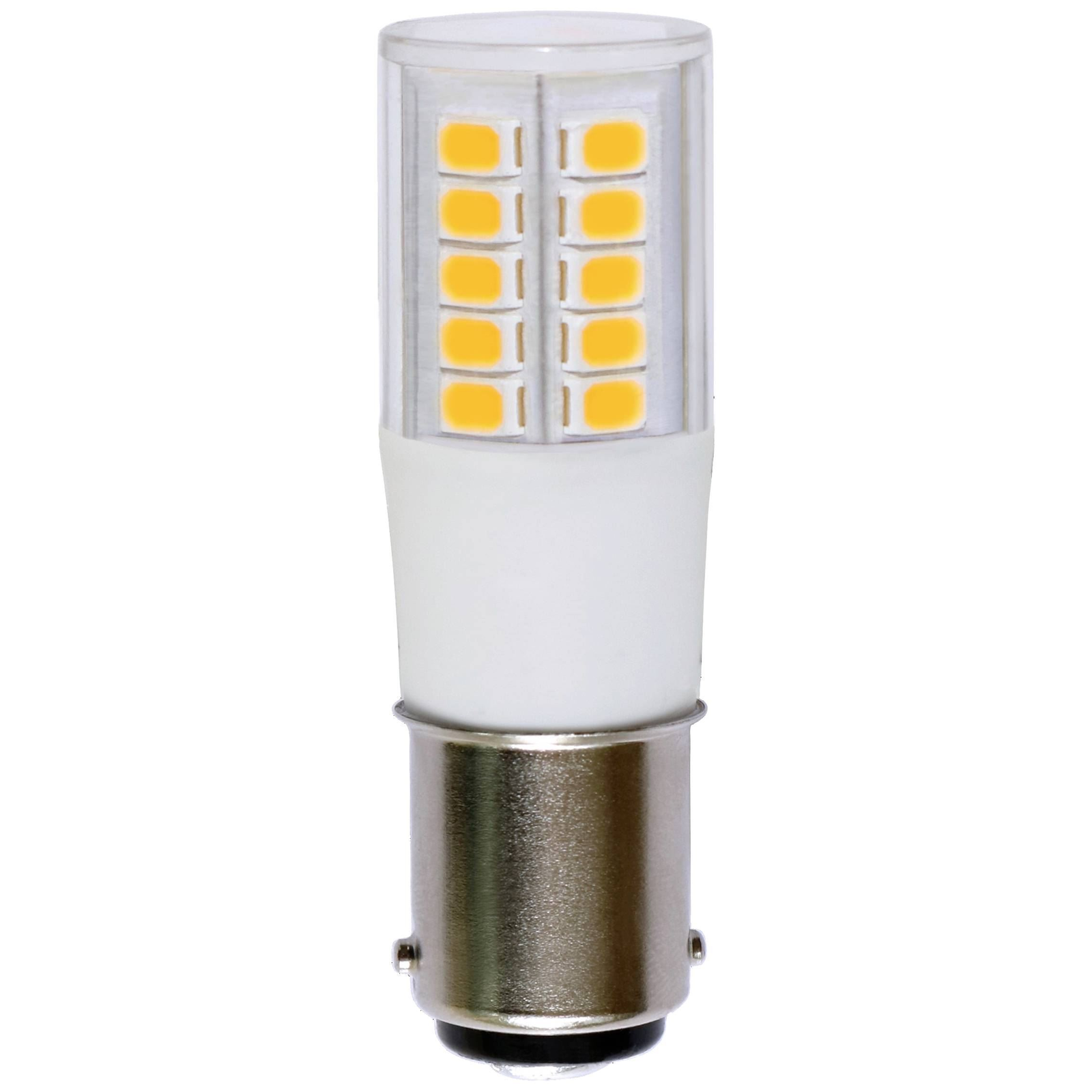 LightMe LED fényforrás B15d 4.9 W = 48 W Melegfehér (LM85356) (LM85356)