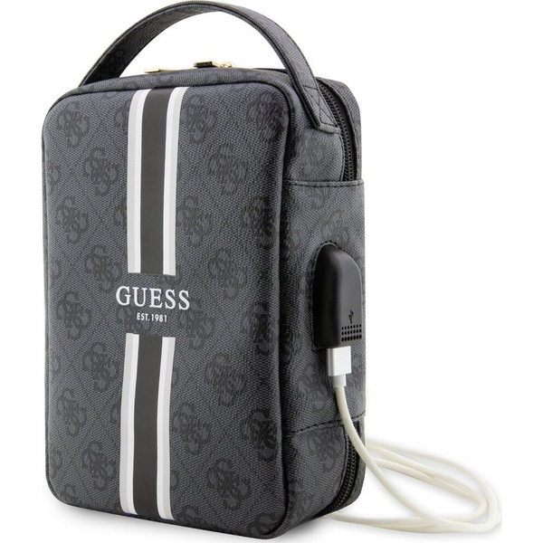 GUESS TORBA ZA ORGANIZER GUHBP4RPSK, ČRNA 4G POTISKANE ŽENSKE