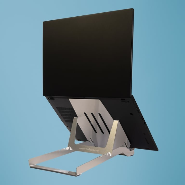 R-Go Tools RGORIBASI laptop stativ Sølv 55,9 cm (22")