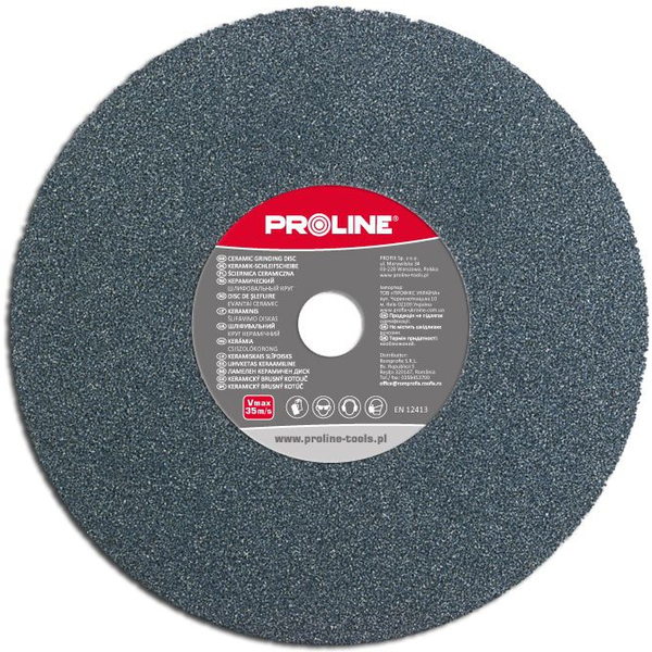 Proline Kerámia Csiszolókorong 125x16x127 mm 98C Szilíciumkarbid, Gr 60