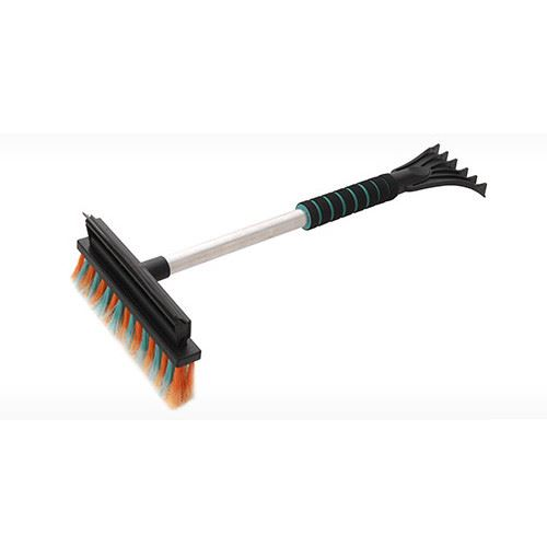 Homasita 66090929 Kefés ablaklehúzó jégkaparóval és teleszkópos nyéllel 60-90cm
