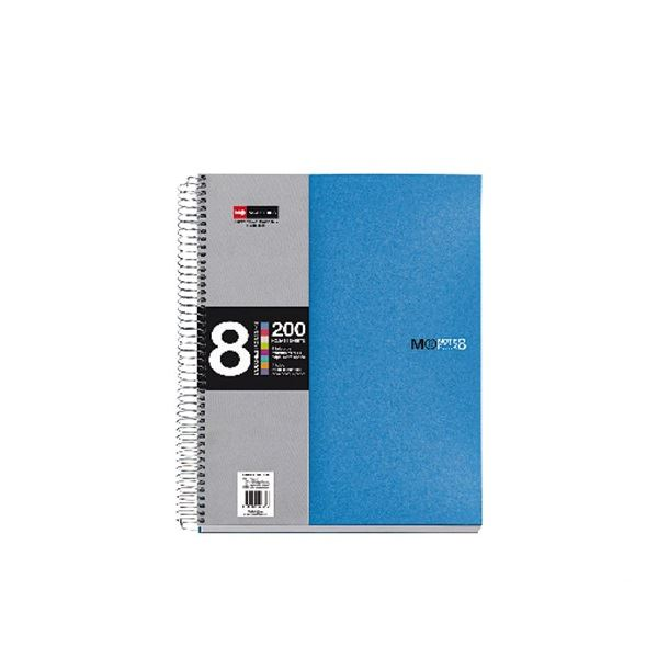 Miquelrius A5 kockás spirálfüzet kék-szürke (A15246127) (A15246127)