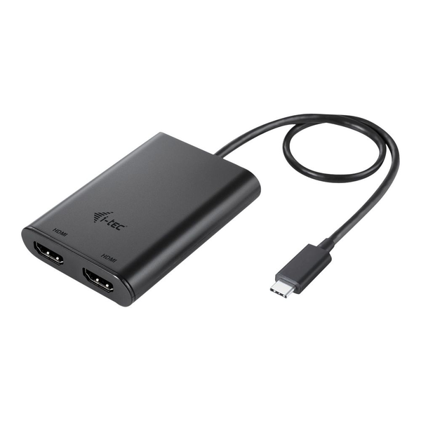 i-tec C31DUAL4KHDMI Adaptador gráfico USB 3840 x 2160 Pixeles Negro