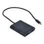 i-tec C31DUAL4KHDMI Adaptador gráfico USB 3840 x 2160 Pixeles Negro