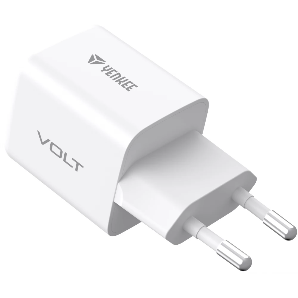 Yenkee YAC G35 Volt GaN USB Type-C Hálózati töltő - Fehér (35W) (YAC G35)