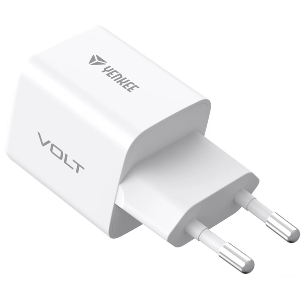 Yenkee YAC G35 Volt GaN USB Type-C Hálózati töltő - Fehér (35W)