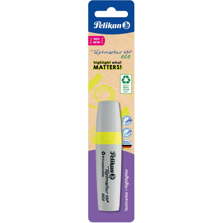 Pelikan Zvýrazňovač Mazak Eco Neon Žltý 1 ks
