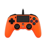 Контролер с кабел Nacon Compact за Playstation 4, Оранжев