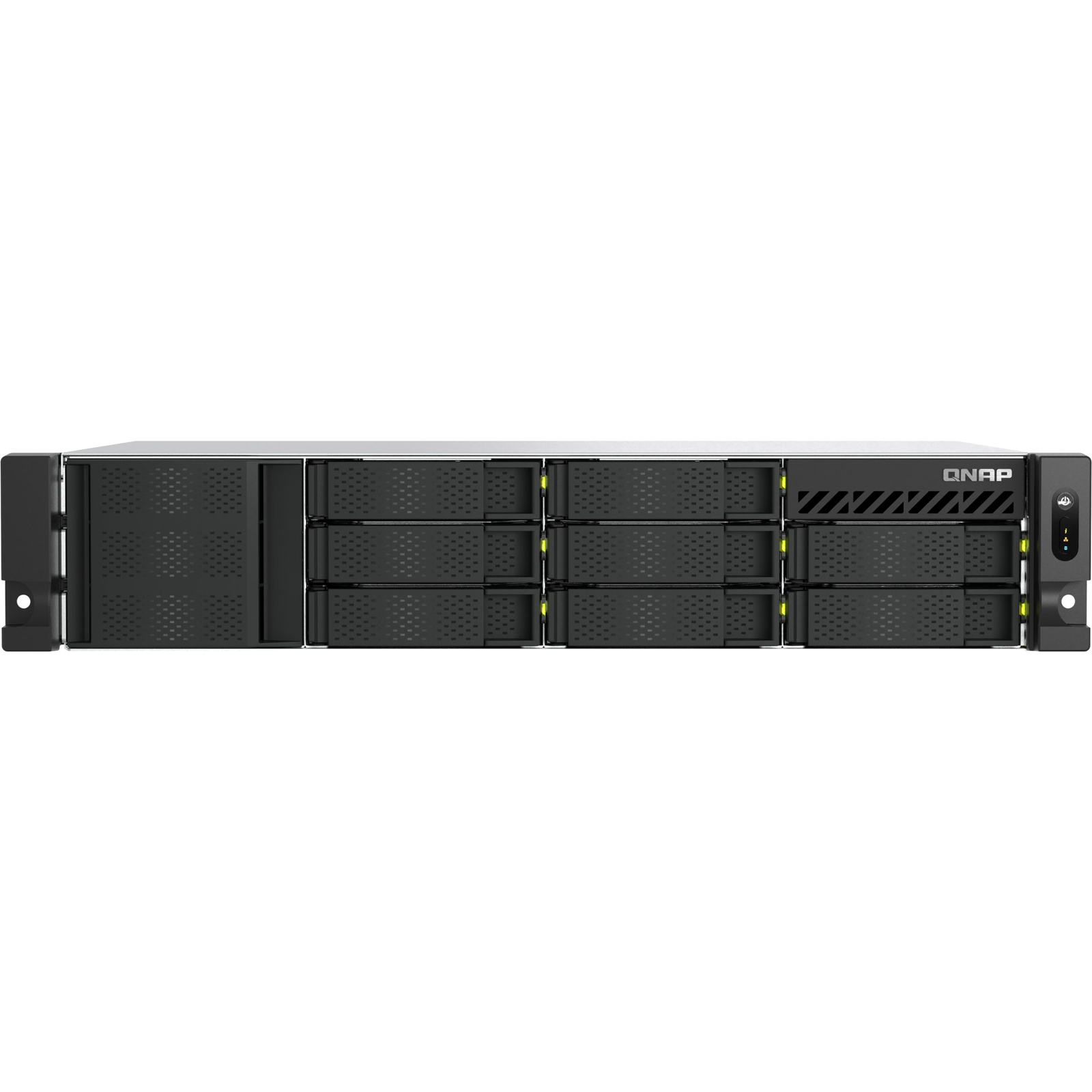 QNAP TS-H1065EU-RP Server stocare Cabinet metalic (2U) 8 Giga Bites DDR5 0 TB QNAP QTS Negru