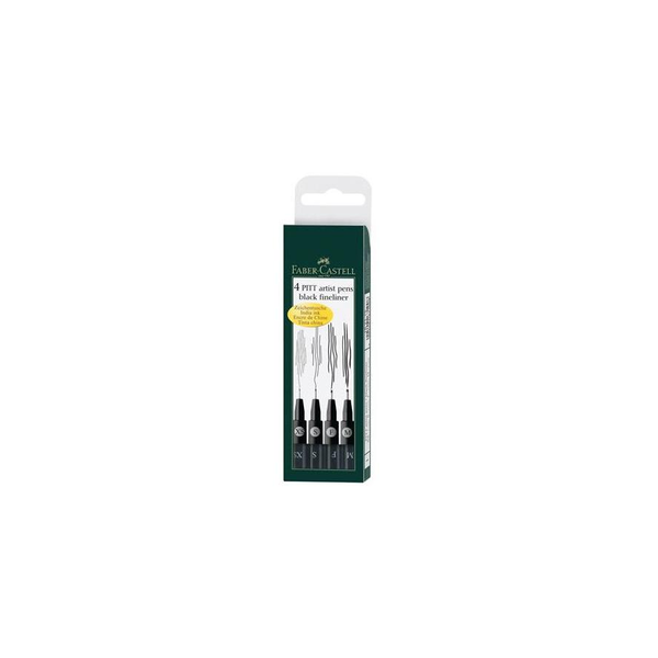 FABER-CASTELL Tuschestift Pitt Artist Pen Farbe 199 4x