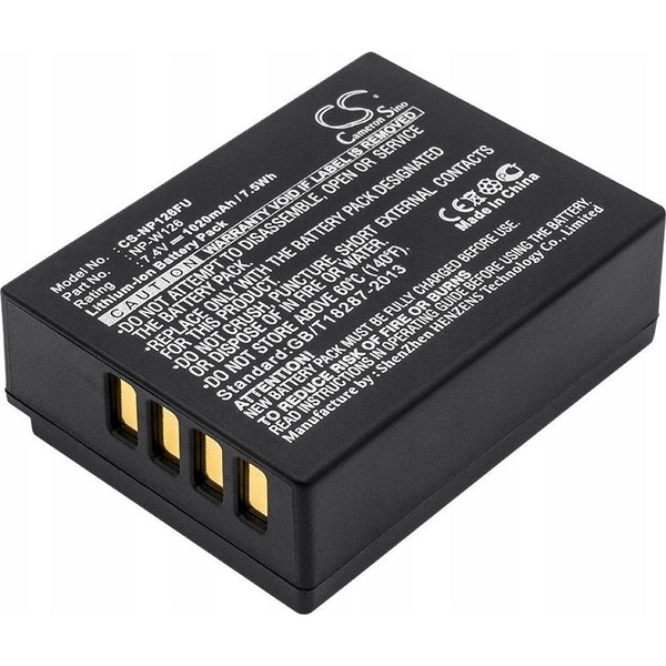 Real Power Fujifilm NP-W126,  NP-W126S 7.4V 1020mAh utángyártott akku Li-ion (NP126FU)
