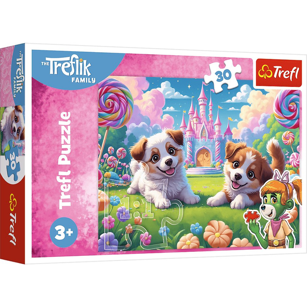Trefl 18319 puzzle 30 pz Cartoni