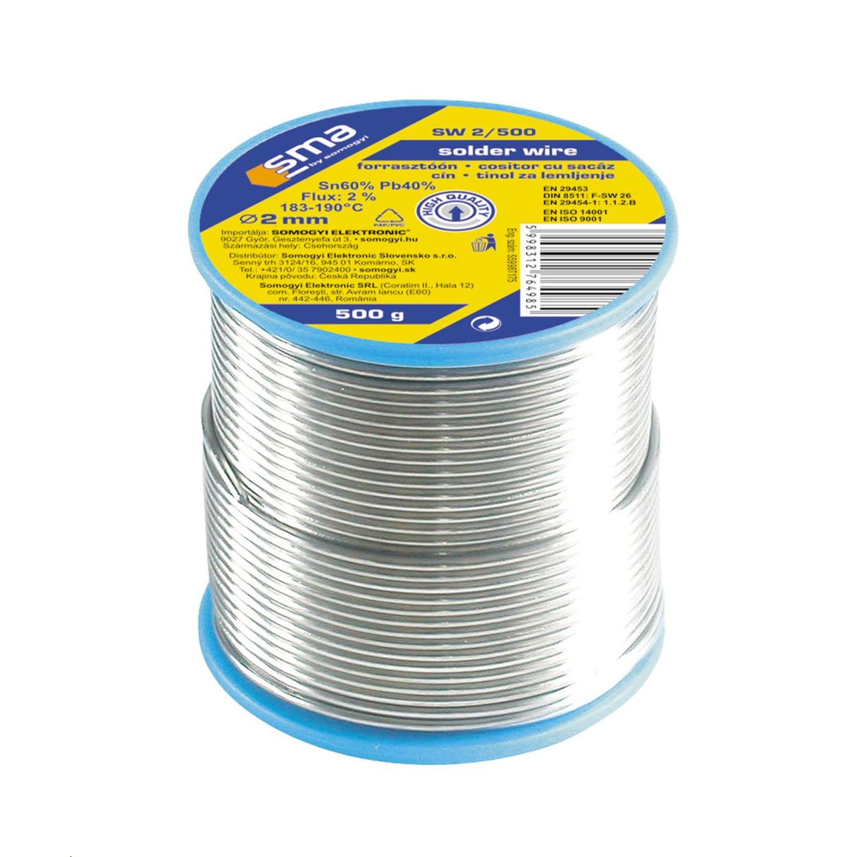 Somogyi Forrasztóón 2/500g (SW 2/500) (SW 2/500)