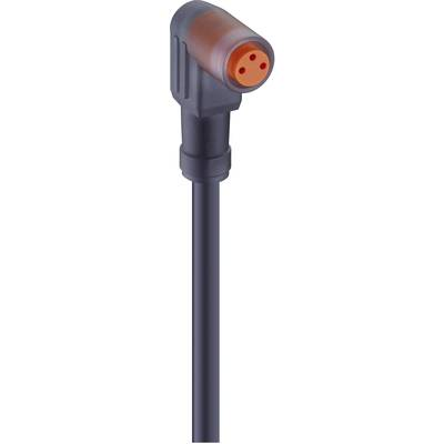 Lumberg Automation 11306-1 Érzékelő-/működtető összekötő, konfekcionált M8 Alj, hajlított 2.00 m Pólusszám: 3 1 db (11306-1)