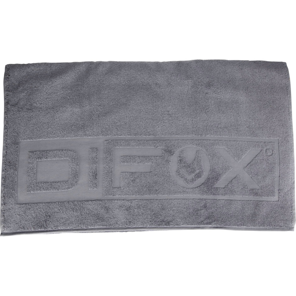 Difox Difox towel 80 x 180 cm 100 % cotton    grey