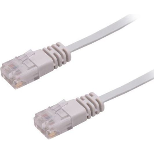  MicroConnect Patchcord płask U/UTP CAT6 0.50m Szary (V-UTP6005-FLAT)