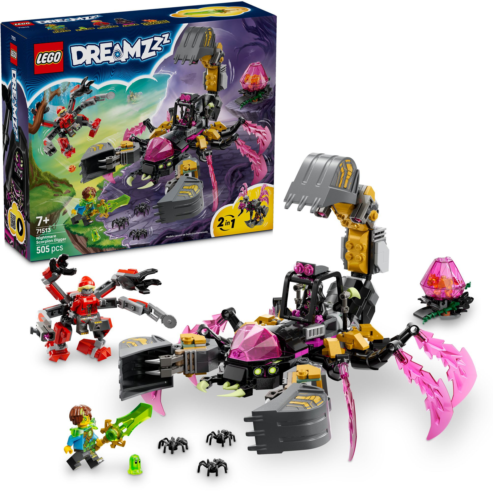 LEGO® DREAMZzz Rémálom skorpiómarkoló 71513 (5702018063552)