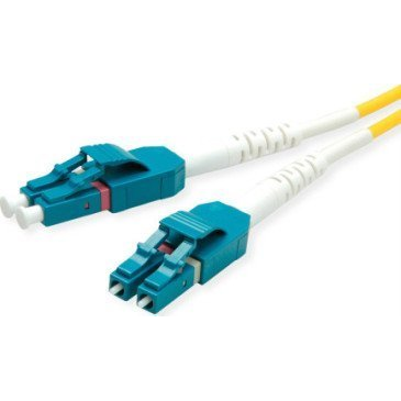 ROLINE Kábel Optikai 9/125 µm OS2 LC/LC, 0,5m, sárga (21.15.8780)