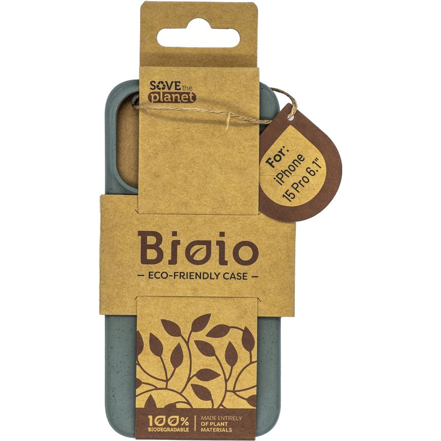 Forever Bioio Apple iPhone 15 Pro zöld tok (GSM173372)