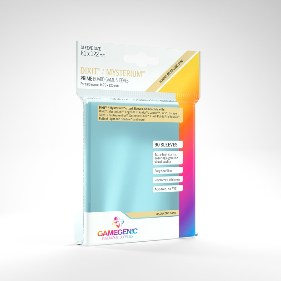 GameGenic Dixit Kártyavédő fólia 81x122 mm (90 db/csomag) (GAM37095)