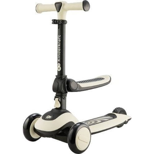 Kinderkraft 2in1 Halley Futóbicikli és roller, Stone White (KRHALL00WHT0000)