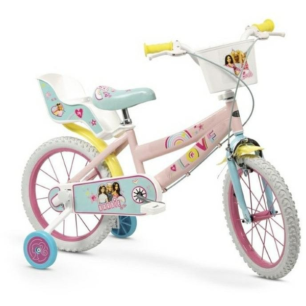 Toimsa Rower Barbie 12" różowy dla dziewczynki