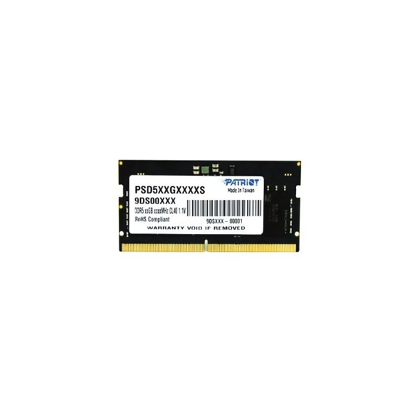 Памет RAM, Patriot, 32GB, 3200MHz, DDR4, 260-пинов SO-DIMM, 3x70x30mm